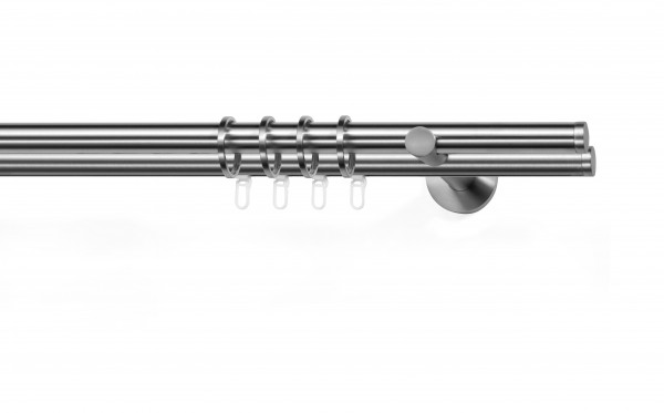 inox mit Doppelträger rill / track 1, edelstahl